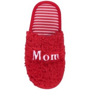 New Family Pajamas Women's Mom Matching Holiday Slippers S